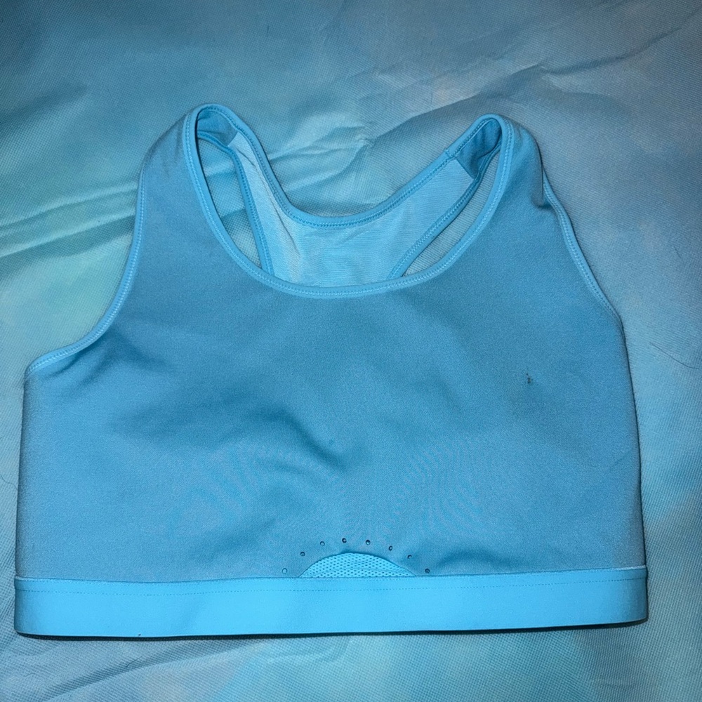 Blue Nike Sports Bra